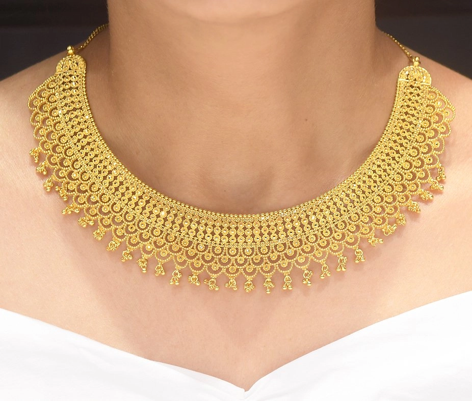 Gold Necklace - The Balaji Jewellers