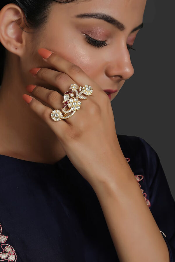 Multi Finger Ring - The Balaji Jewellers - 8