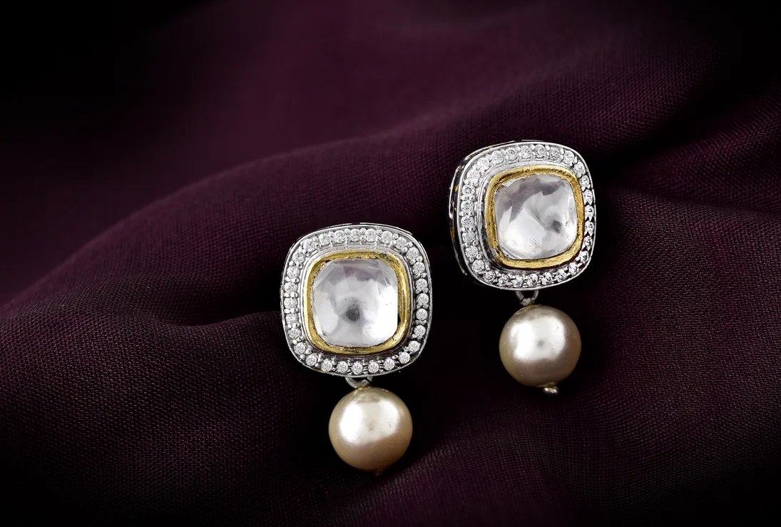 Polki Earring - The Balaji Jewellers