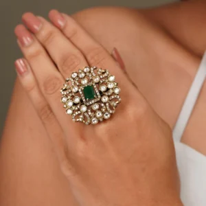 Polki Ring - The Balaji Jewellers - 4