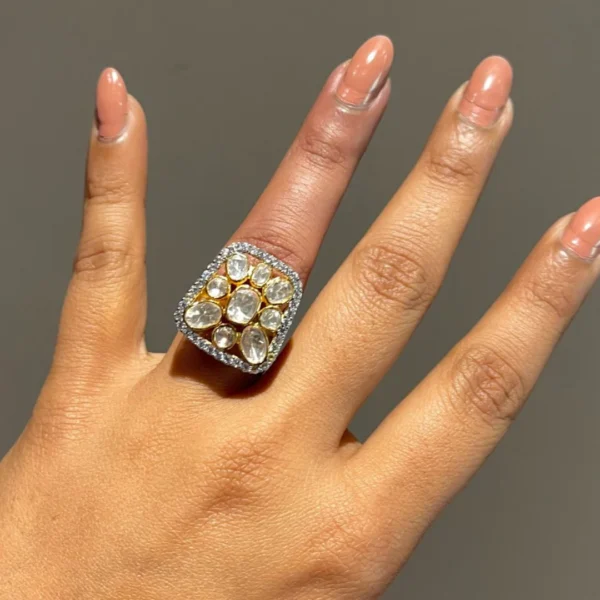 Polki Ring - The Balaji Jewellers - 6