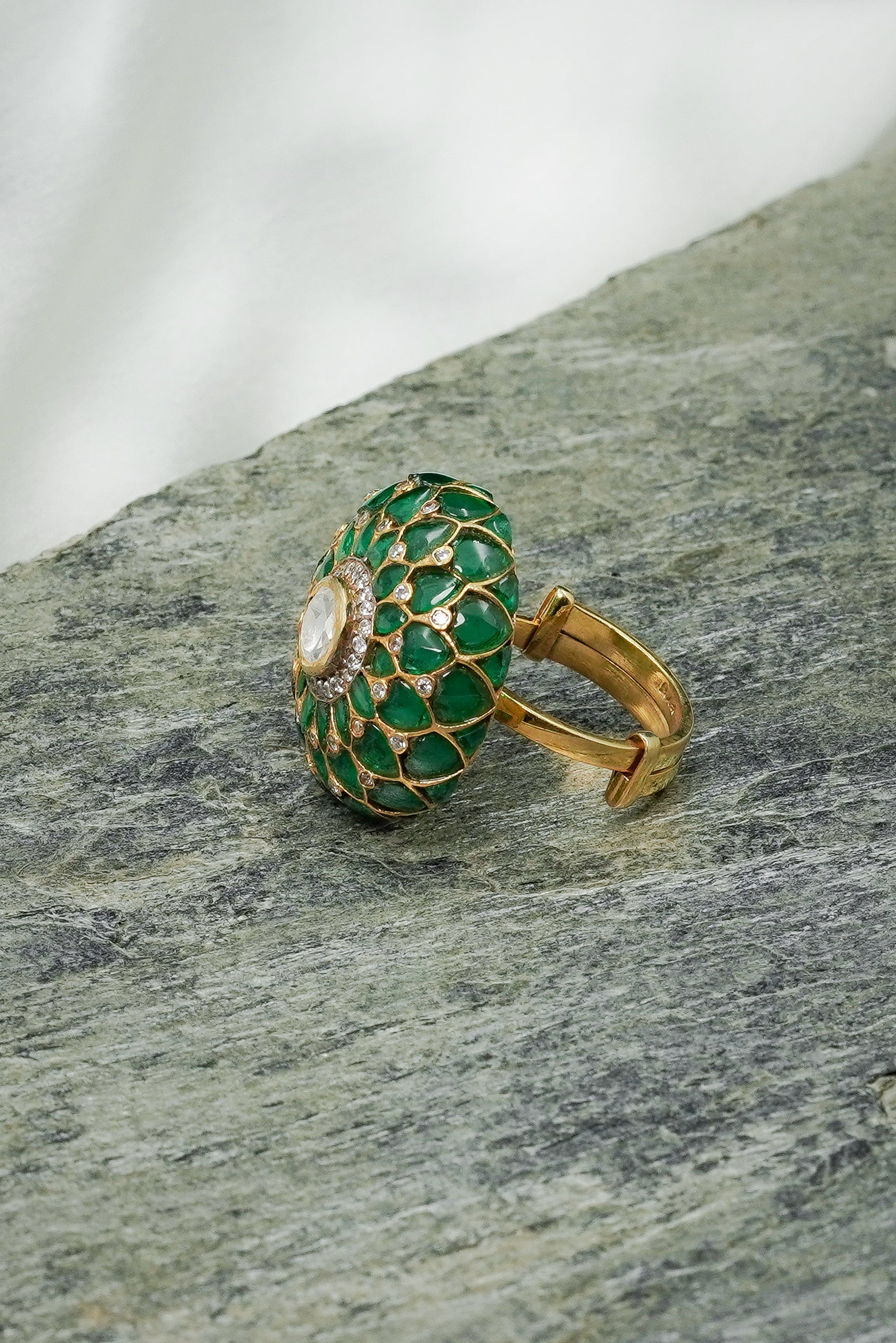 Polki Ring - The Balaji Jewellers