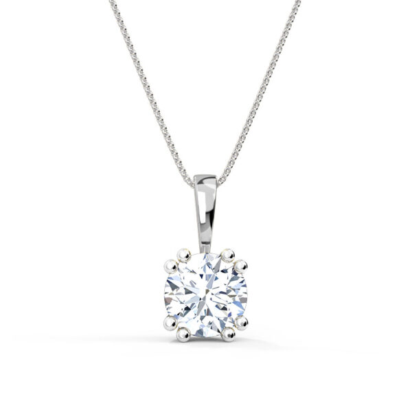 Solitaire Pendant - The Balaji Jewellers - 1