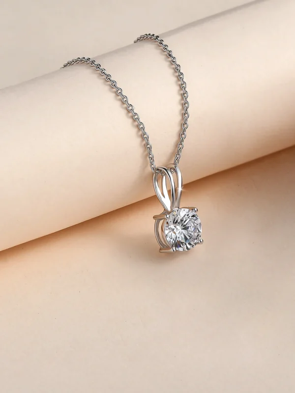 Solitaire Pendant - The Balaji Jewellers - 6