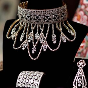 Diamond Necklace Set - The Balaji Jewellers