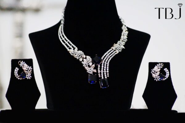 Diamond Necklace Set - The Balaji Jewellers