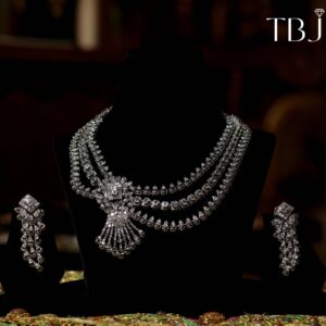 Diamond Necklace Set - The Balaji Jewellers