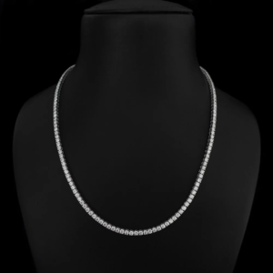 Diamond Chain Necklace - The Balaji Jewellers - 2