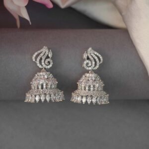 Diamond Jhumka - The Balaji Jewellers - 11