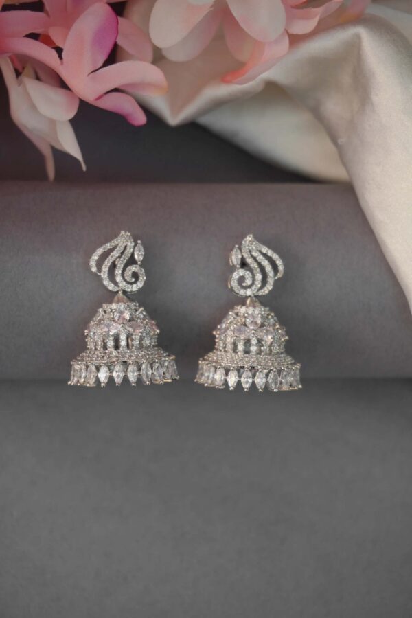 Diamond Jhumka - The Balaji Jewellers - 11