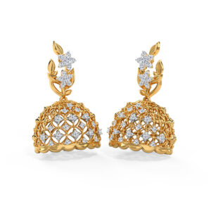 Diamond Jhumka - The Balaji Jewellers - 2