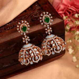 Diamond Jhumka - The Balaji Jewellers - 8