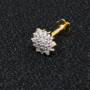 Diamond Nose Pins - The Balaji Jewellers - 1