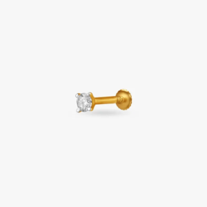 Diamond Nose Pins - The Balaji Jewellers - 2