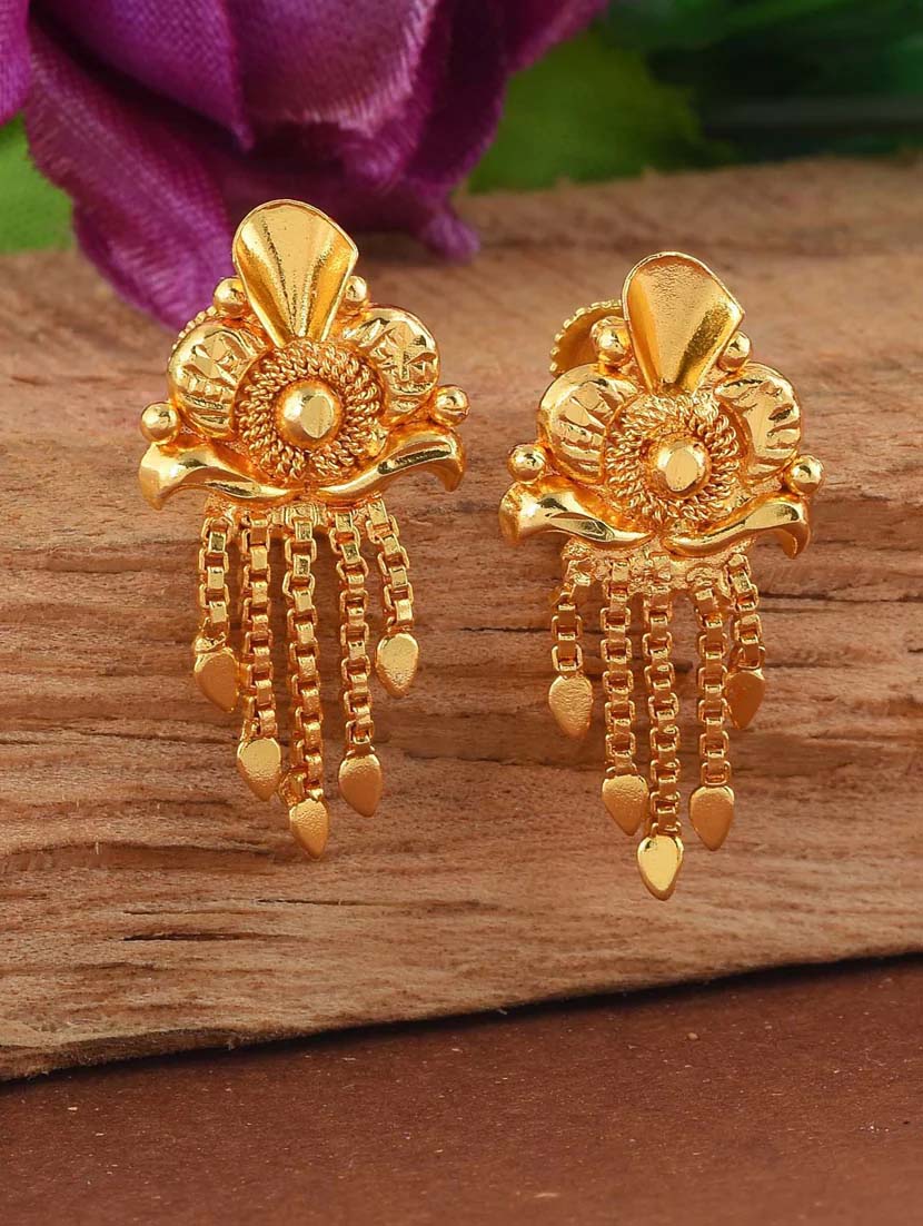 Gold Earring - The Balaji Jewellers - 4