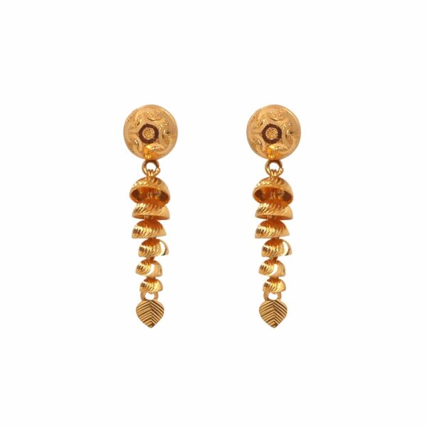 Gold Earring - The Balaji Jewellers - 8