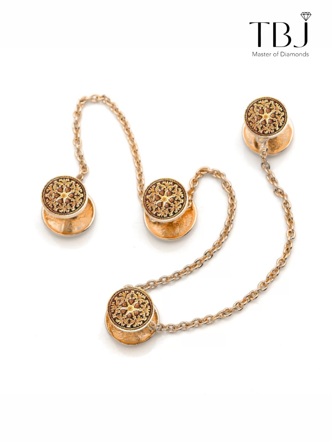 Gold Kurta Button - The Balaji Jewellers