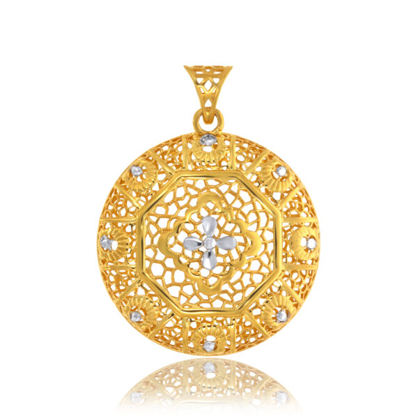 Gold Pendent - The Balaji Jewellers - 11