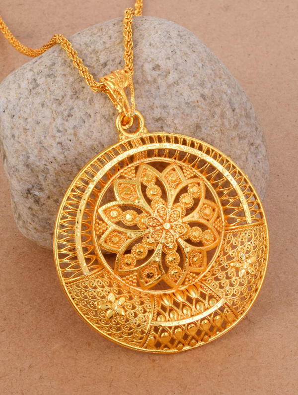 Gold Pendent - The Balaji Jewellers - 9