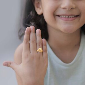 Kids Diamond Ring - The Balaji Jewellers - 4