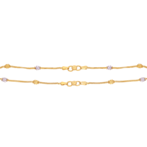 Kids Gold Anklet - The Balaji Jewellers - 2