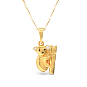 Kids Gold Pendant - The Balaji Jewellers - 6