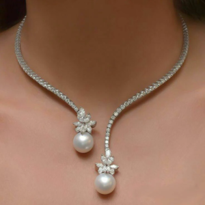 Pearl Necklace - The Balaji Jewellers - 2