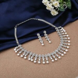 Pearl Necklace - The Balaji Jewellers - 8
