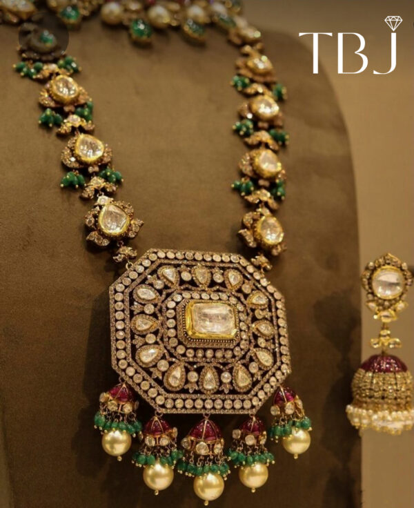Polki Necklace - The Balaji Jewellers