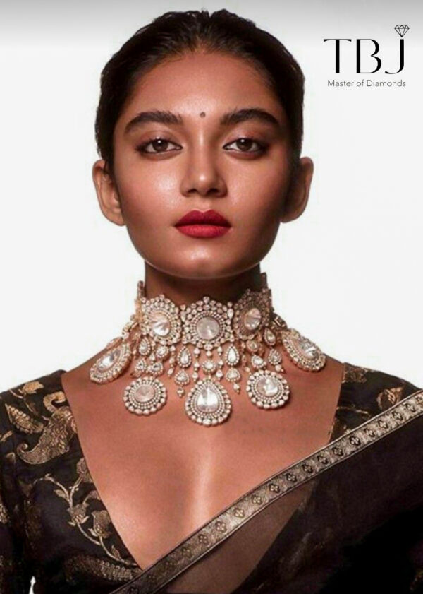 Polki Necklace - The Balaji Jewellers