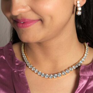 Solitaire Necklace - The Balaji Jewellers - 2